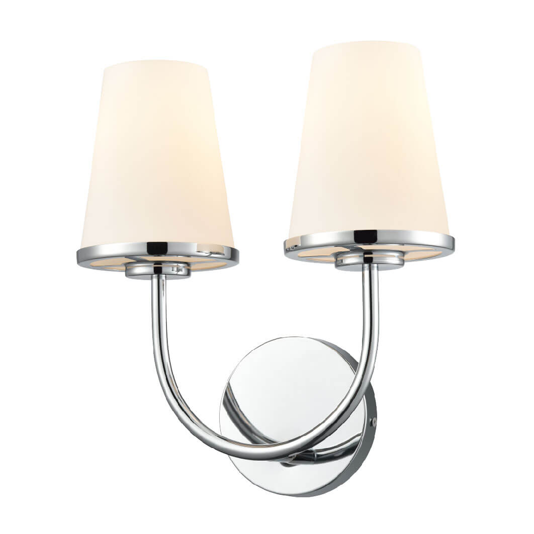 DVI LIGHTING KANATA 2 LT SCONCE CHROME DVP48099CH-OP