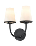 DVI LIGHTING KANATA 2 LT SCONCE EBONY DVP48099EB-OP