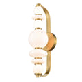 DVI LIGHTING CORSAIR SCONCE LED BRASS DVP48101BR-TO