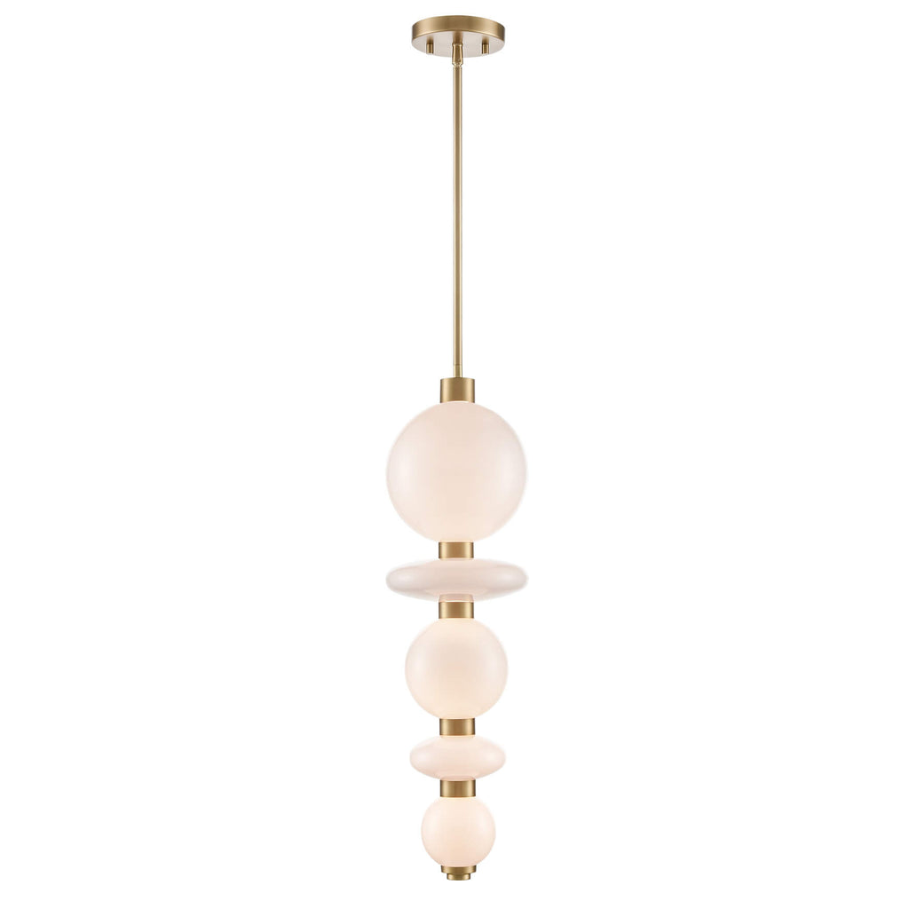 DVI LIGHTING CORSAIR PENDANT LED BRASS DVP48110BR-TO