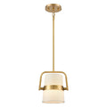 DVI LIGHTING BON ECHO 2 LT PENDANT BRASS DVP48410BR-SW