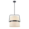 DVI LIGHTING BON ECHO 4 LT PENDANT EBONY DVP48420EB-SW