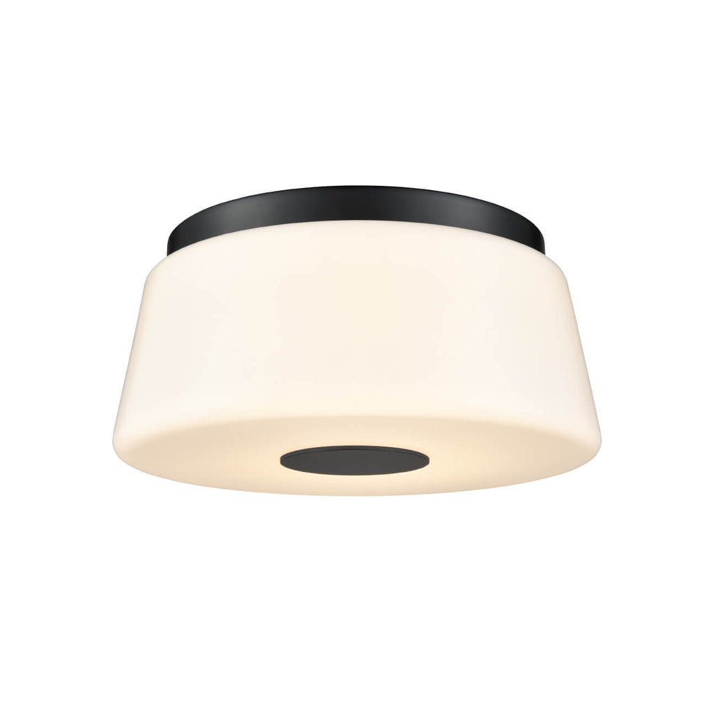 DVI LIGHTING ROBSON HALL 12.75" FLUSH MOUNT EBONY DVP48542EB-TO