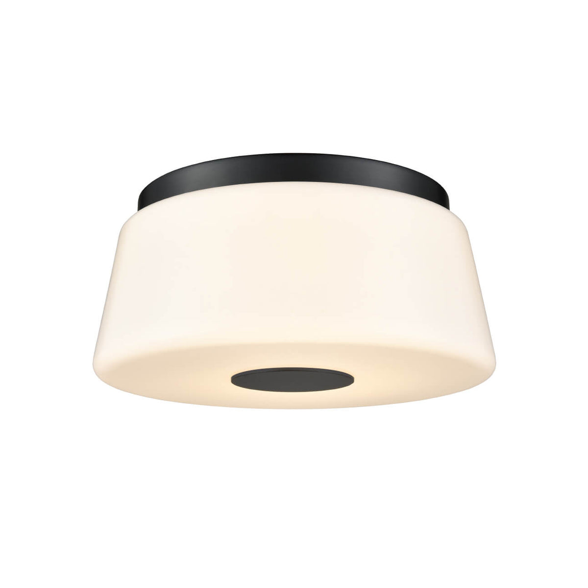 DVI LIGHTING ROBSON HALL 12.75" FLUSH MOUNT EBONY DVP48542EB-TO