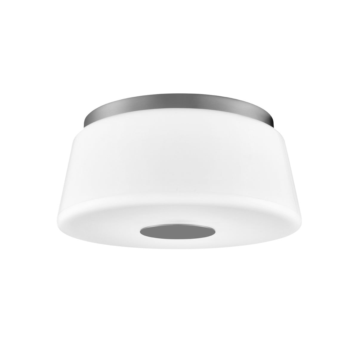 DVI LIGHTING ROBSON HALL 12.75" FLUSH MOUNT SATIN NICKEL DVP48542SN-TO