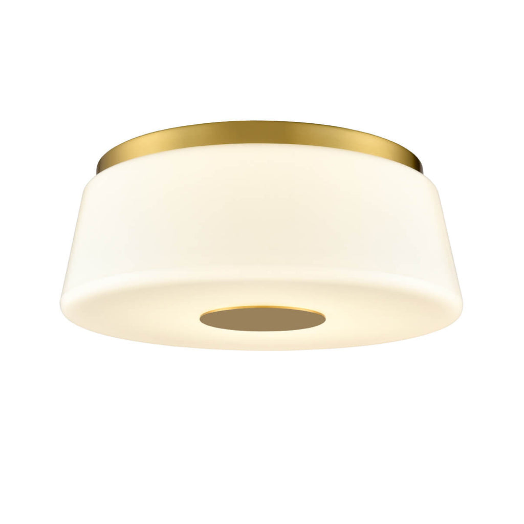 DVI LIGHTING ROBSON HALL 15.5" FLUSH MOUNT BRASS DVP48552BR-TO