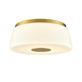 DVI LIGHTING ROBSON HALL 15.5" FLUSH MOUNT BRASS DVP48552BR-TO