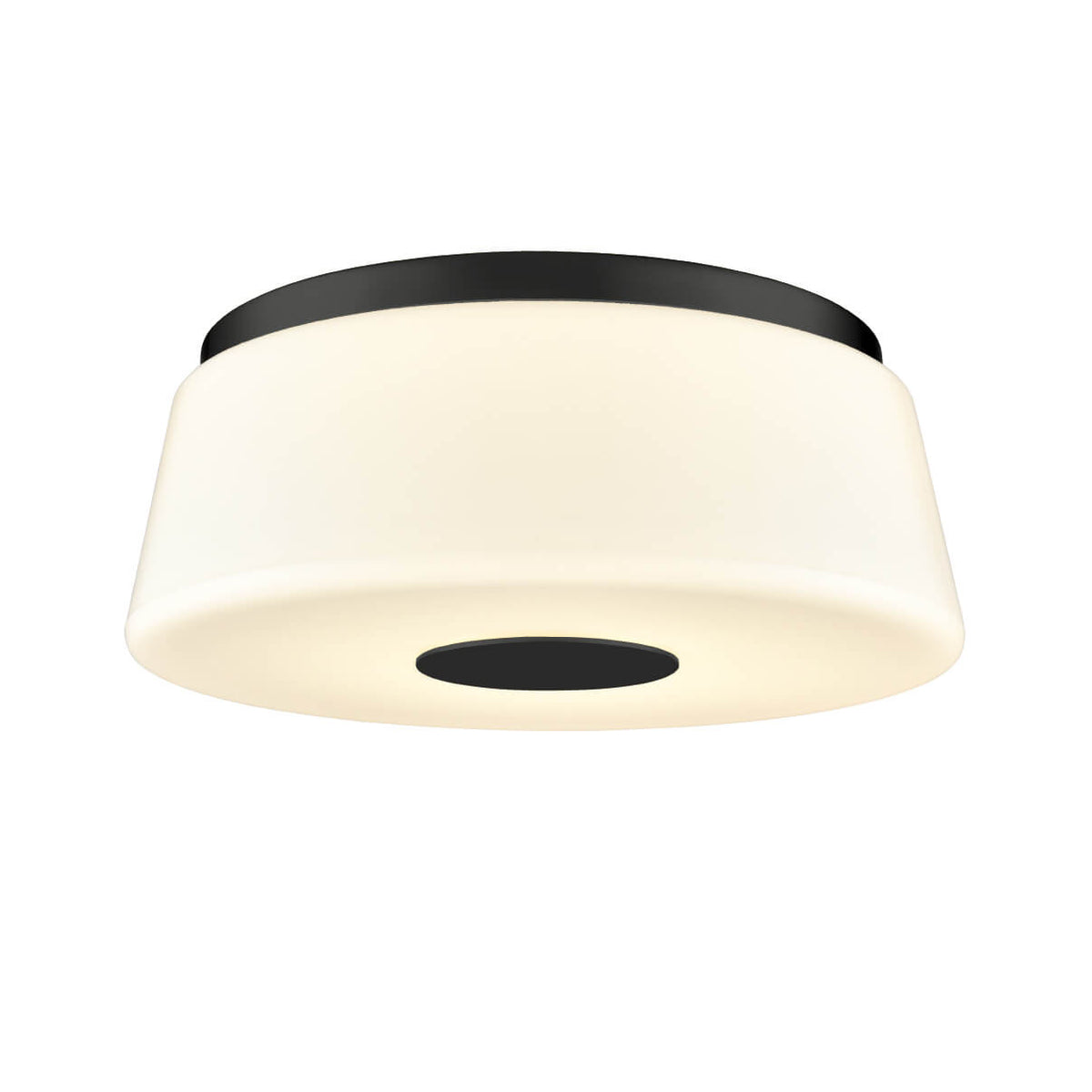 DVI LIGHTING ROBSON HALL 15.5" FLUSH MOUNT EBONY DVP48552EB-TO