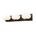 DVI LIGHTING VALOUR ROAD 3 LT VANITY EBONY DVP49043EB-OP