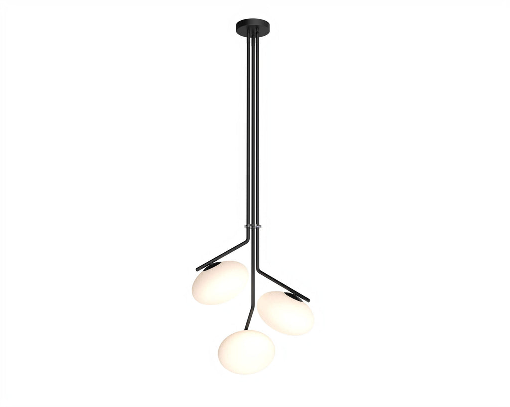 DVI LIGHTING VALOUR ROAD 17.5 LT PENDANT EBONY DVP49053EB-OP
