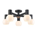DVI LIGHTING LILLOOET 5 LT SEMI-FLUSH MOUNT EBONY DVP49413EB-TO