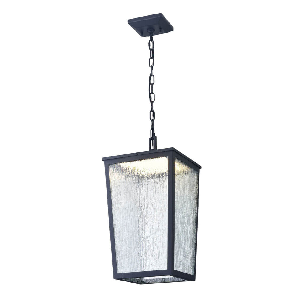DVI LIGHTING CALABASIS 9.75" OUTDOOR PENDANT LED DVP49575BK-RG