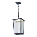 DVI LIGHTING CALABASIS 9.75" OUTDOOR PENDANT LED DVP49575BK-RG