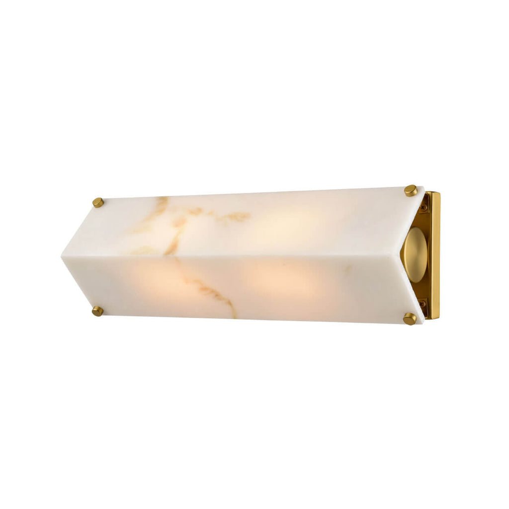 DVI LIGHTING PAVILION SCONCE BRASS DVP49601BR-BFA
