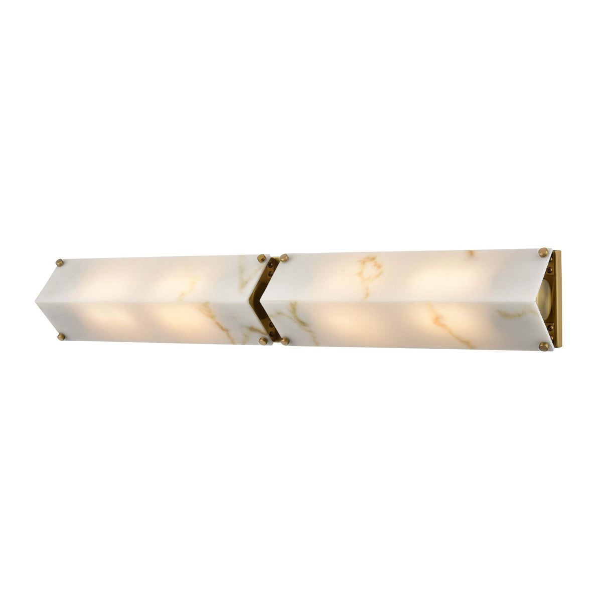 DVI LIGHTING PAVILION VANITY BRASS DVP49644BR-BFA