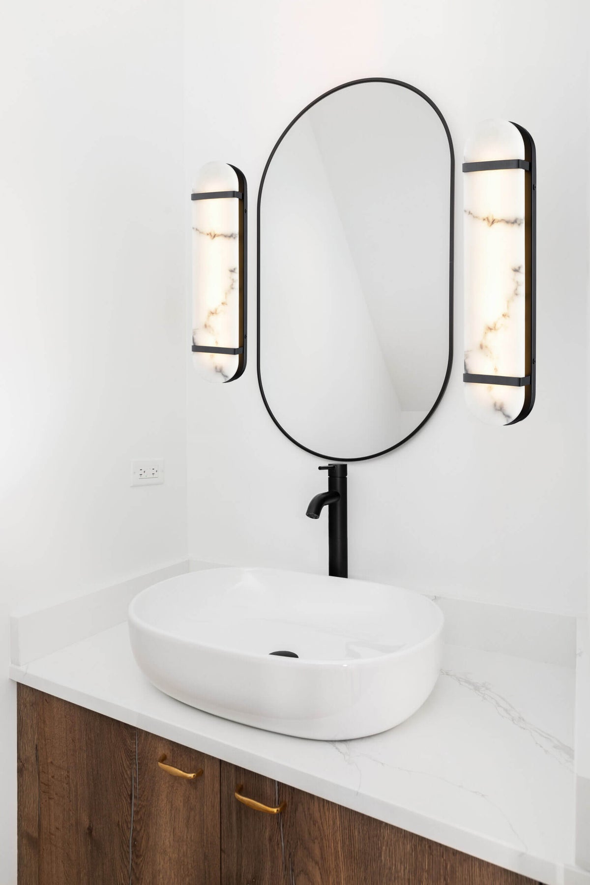 DVI LIGHTING JASPER 18" LED VANITY EBONY DVP49722EB-GFA