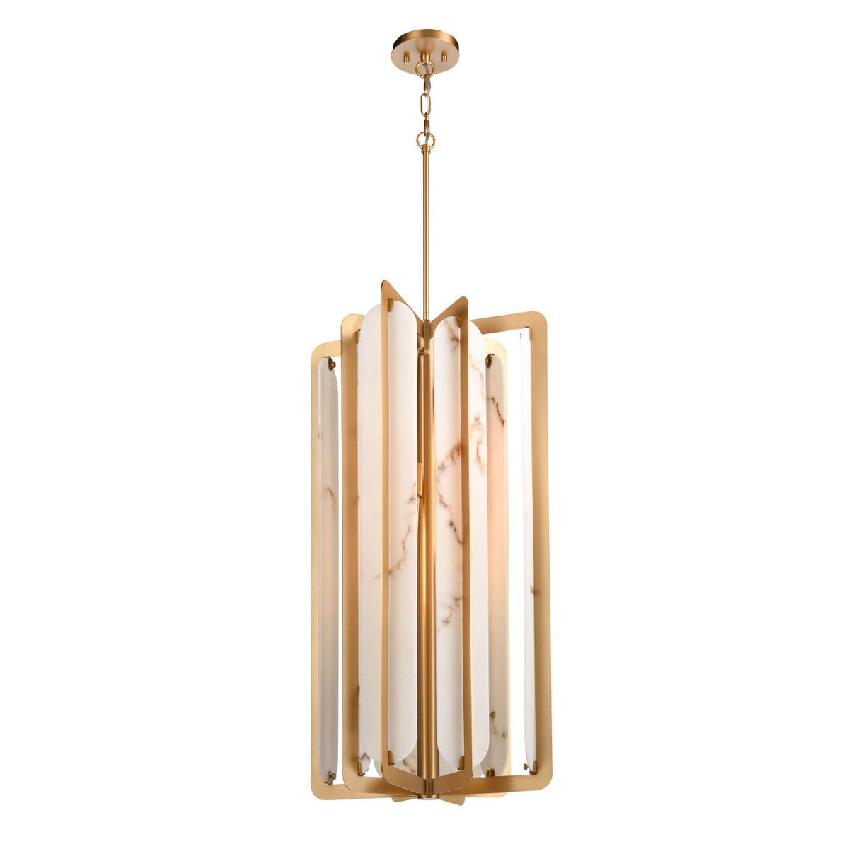 DVI LIGHTING JASPER 18" FOYER BRASS DVP49749BR-BFA