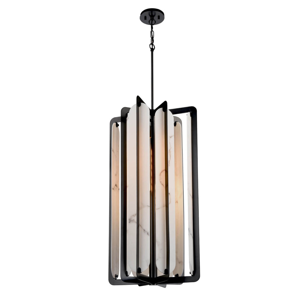 DVI LIGHTING JASPER 18" FOYER EBONY DVP49749EB-GFA
