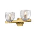 DVI LIGHTING CHALICE 2 LT VANITY BRASS DVP49822BR-MS