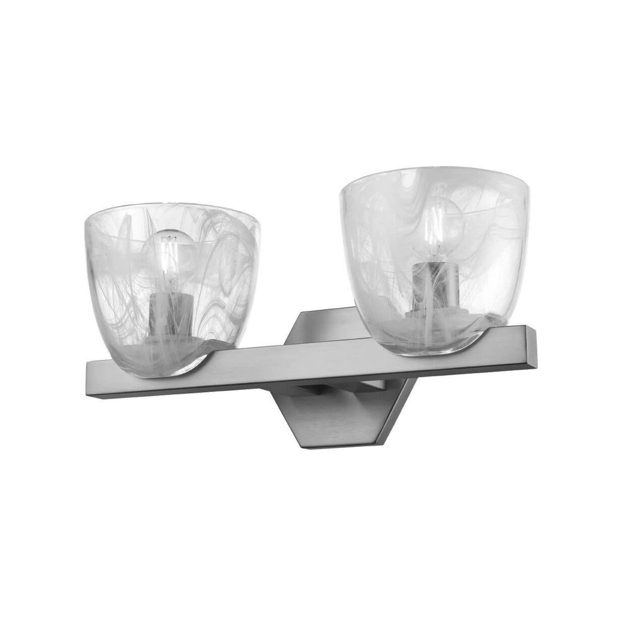DVI LIGHTING CHALICE 2 LT VANITY CHROME DVP49822CH-MS