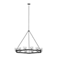 DVI LIGHTING CHALICE 12 LT CHANDELIER EBONY DVP49826EB-MS