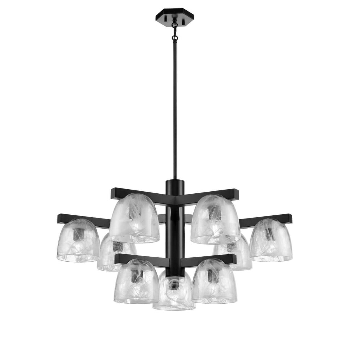 DVI LIGHTING CHALICE 9 LT PENDANT EBONY DVP49829EB-MS
