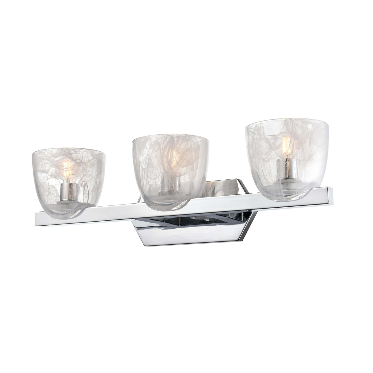 DVI LIGHTING CHALICE 3 LT VANITY CHROME DVP49843CH-MS