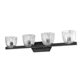 DVI LIGHTING CHALICE 4 LT VANITY EBONY DVP49844EB-MS