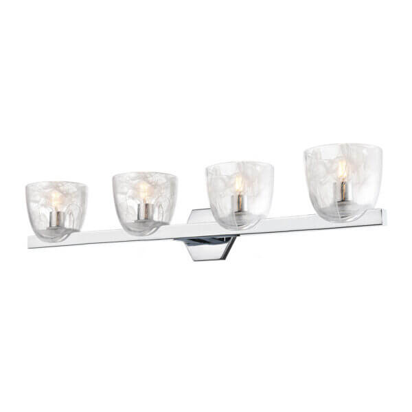 DVI LIGHTING CHALICE 4 LT VANITY CHROME DVP49844CH-MS