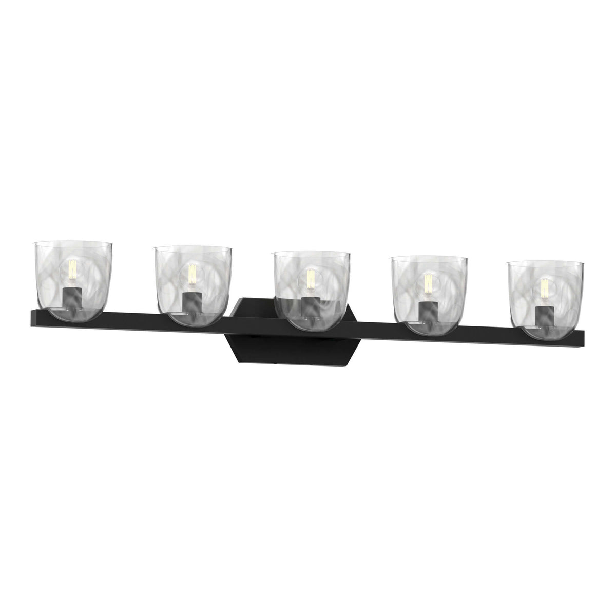 DVI LIGHTING CHALICE 5 LT VANITY EBONY DVP49855EB-MS
