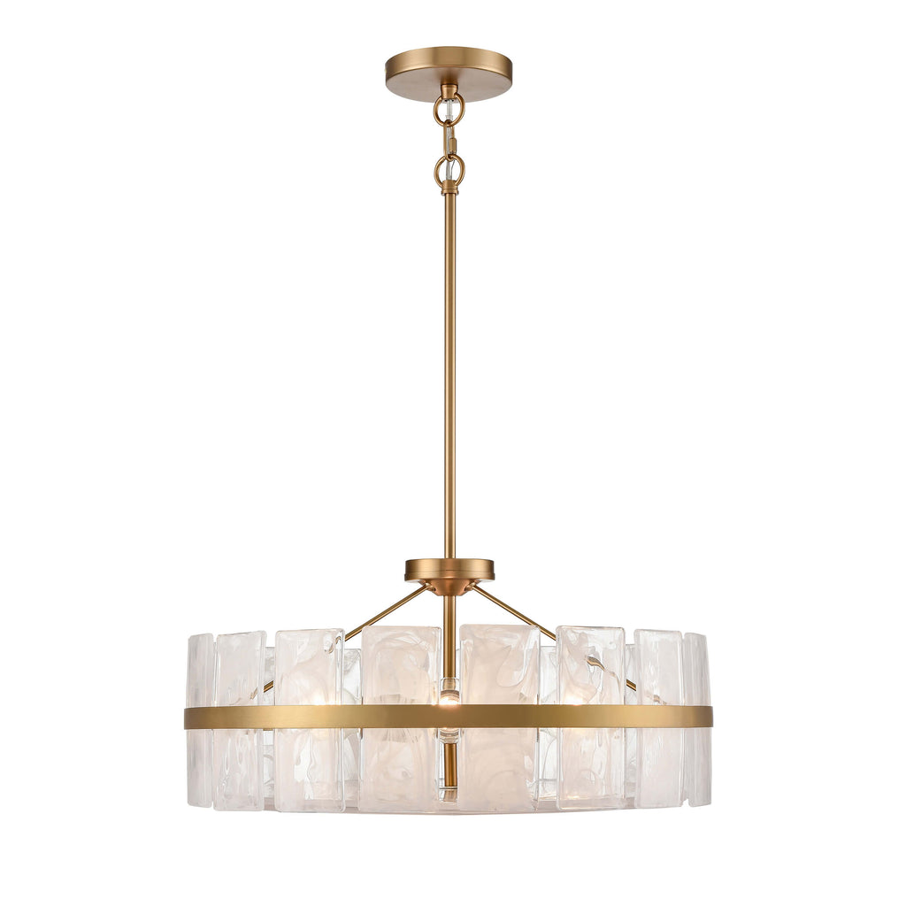 DVI LIGHTING LUNA PENDANT BRASS DVP5206BR-MS
