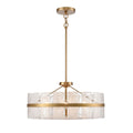 DVI LIGHTING LUNA PENDANT BRASS DVP5206BR-MS