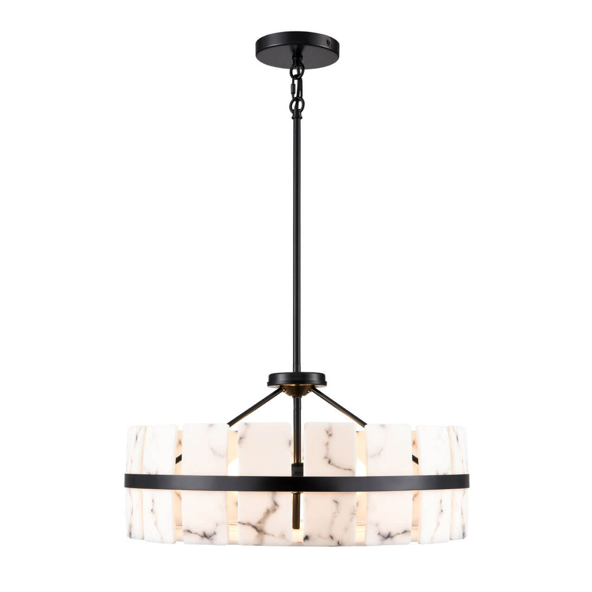 DVI LIGHTING LUNA PENDANT EBONY DVP5206EB-GFA
