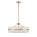 DVI LIGHTING LUNA PENDANT BRASS DVP5208BR-MS