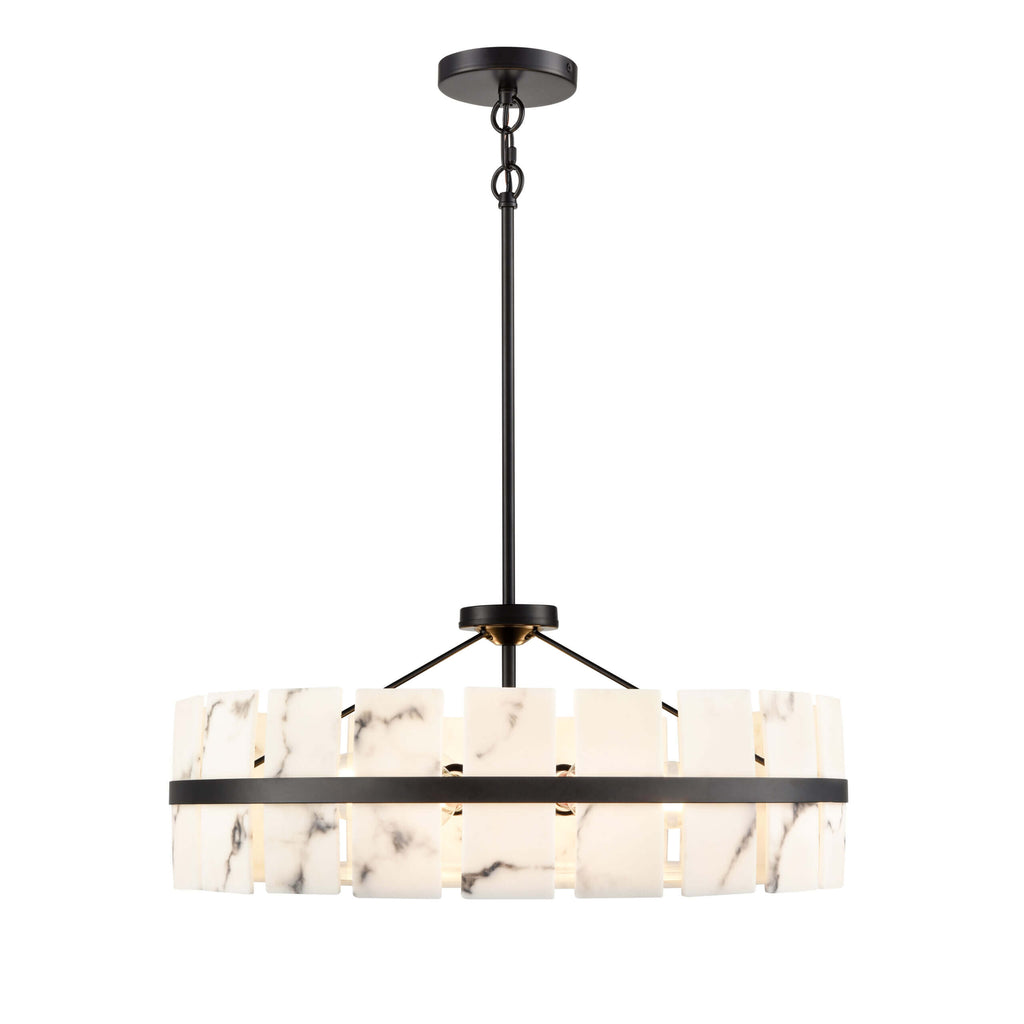 DVI LIGHTING LUNA PENDANT EBONY DVP5208EB-GFA
