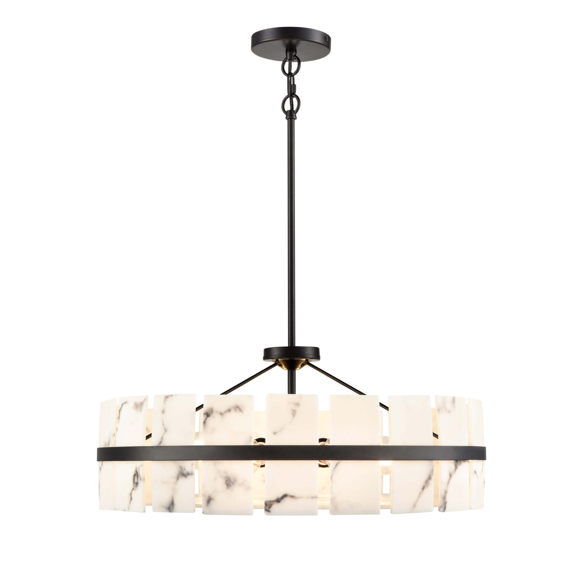 DVI LIGHTING LUNA PENDANT EBONY DVP5208EB-GFA