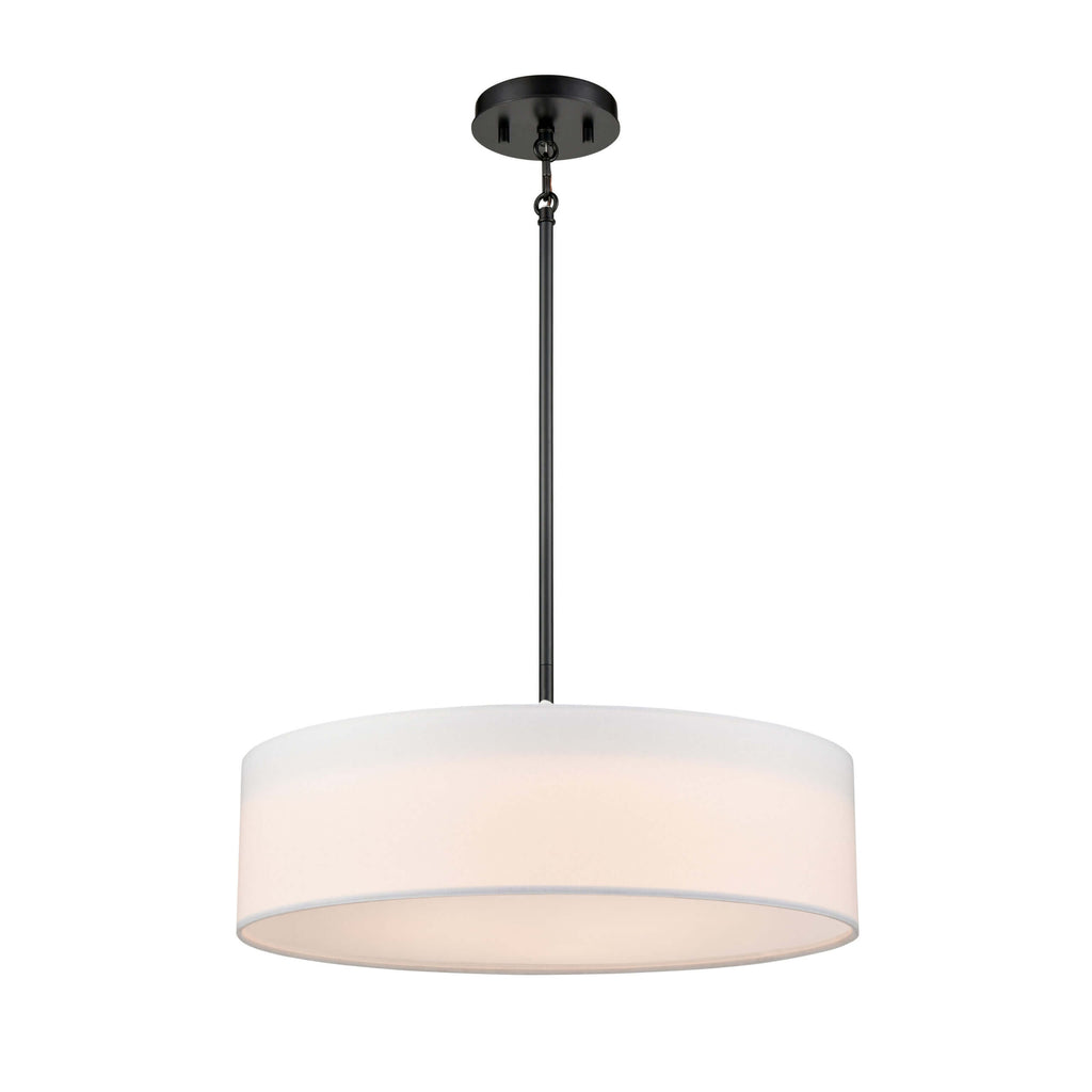 DVI LIGHTING MILAN 3 LT PENDANT EBONY DVP5305EB-SW