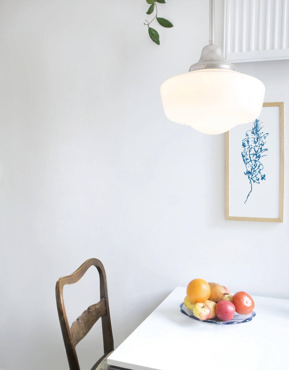 DVI LIGHTING SCHOOLHOUSE PENDANT SATIN NICKEL DVP7521SN