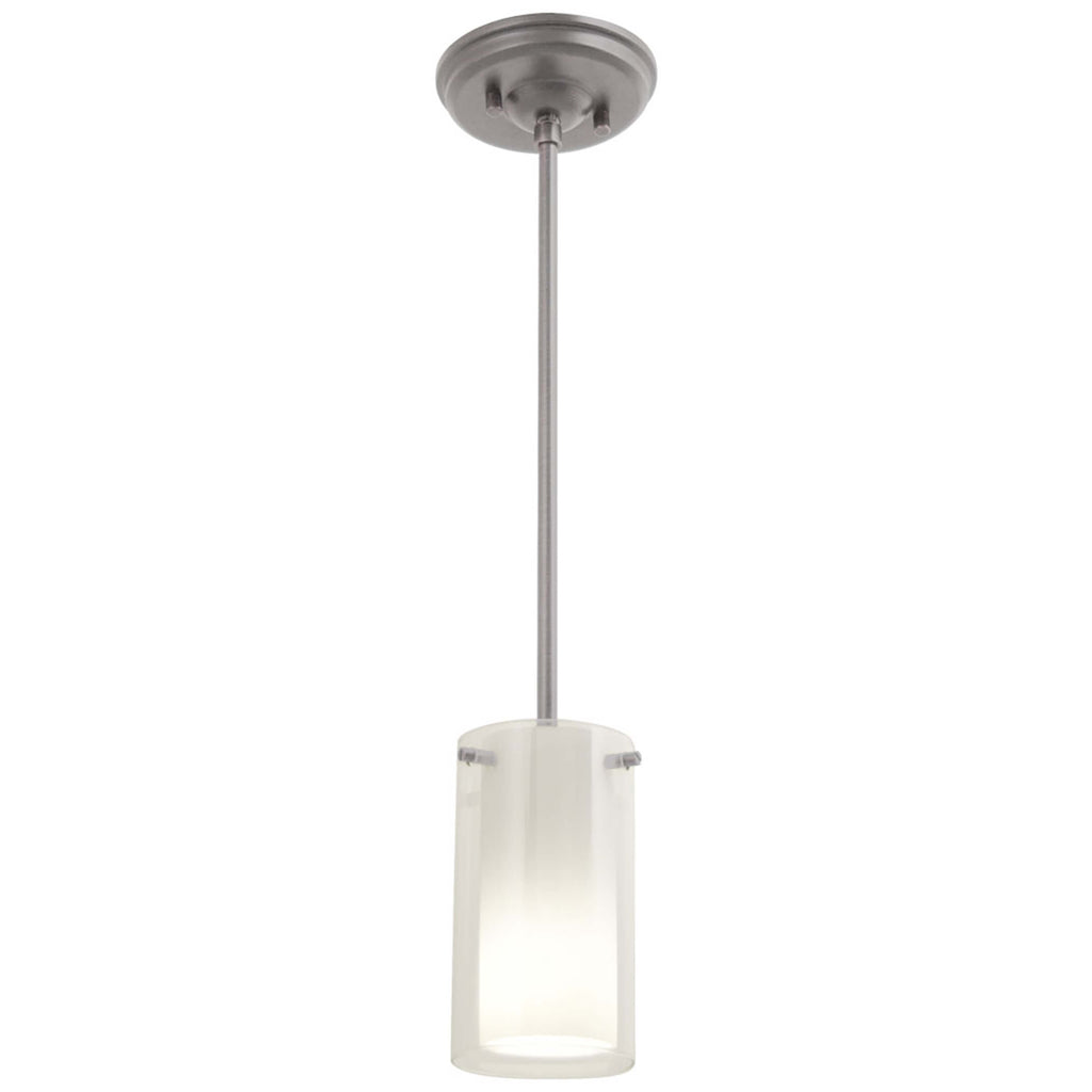 DVI LIGHTING ESSEX MINI PENDANT BUFFED NICKEL DVP9019BN-OP