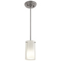 DVI LIGHTING ESSEX MINI PENDANT BUFFED NICKEL DVP9019BN-OP