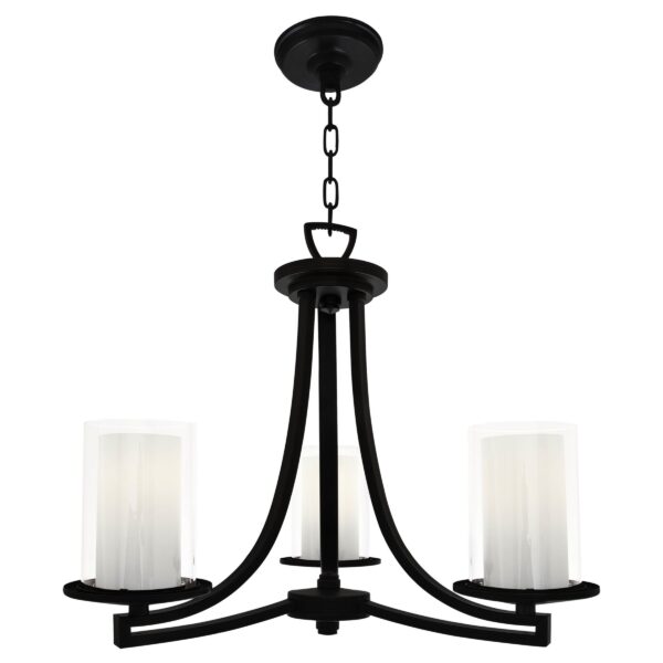 DVI LIGHTING ESSEX 3 LT SEMI-FLUSH MOUNT GRAPHITE DVP9023GR-OP