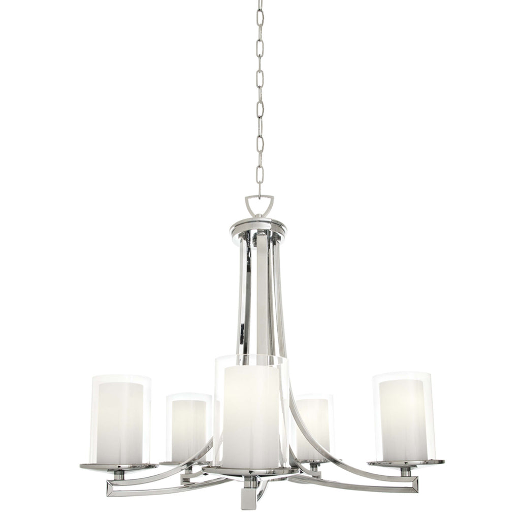 DVI LIGHTING ESSEX 5 LT CHANDELIER CHROME DVP9025CH-OP