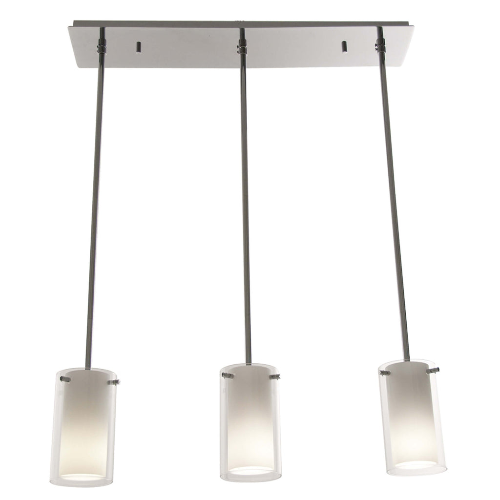 DVI LIGHTING ESSEX 3 LT LINEAR  BUFFED NICKEL DVP9053BN-OP