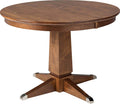 CARDINAL WOODCRAFT DANISH SINGLE PEDESTAL TABLE