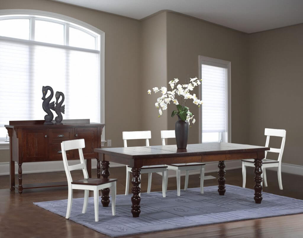 CARDINAL WOODCRAFT DARIUS LEG TABLE