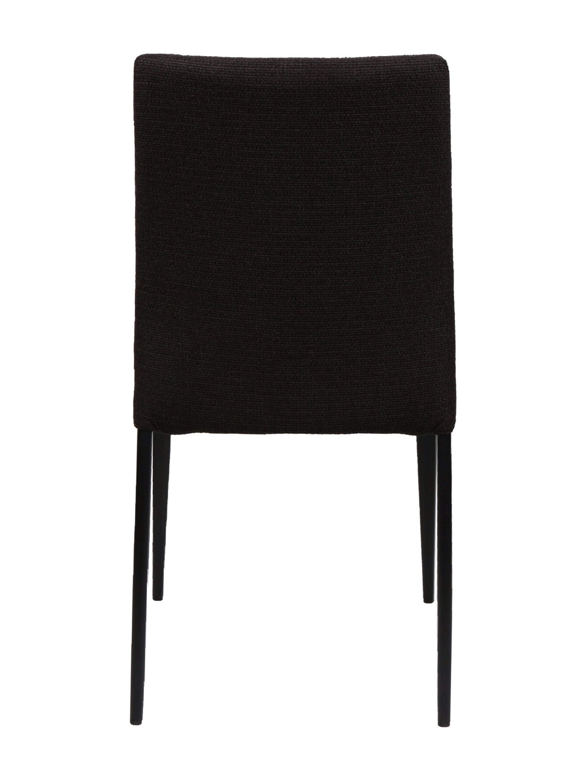 FURNISHINGS MATE DENNY CHAIR SET OF TWO COAL DC 5000-CL-MB