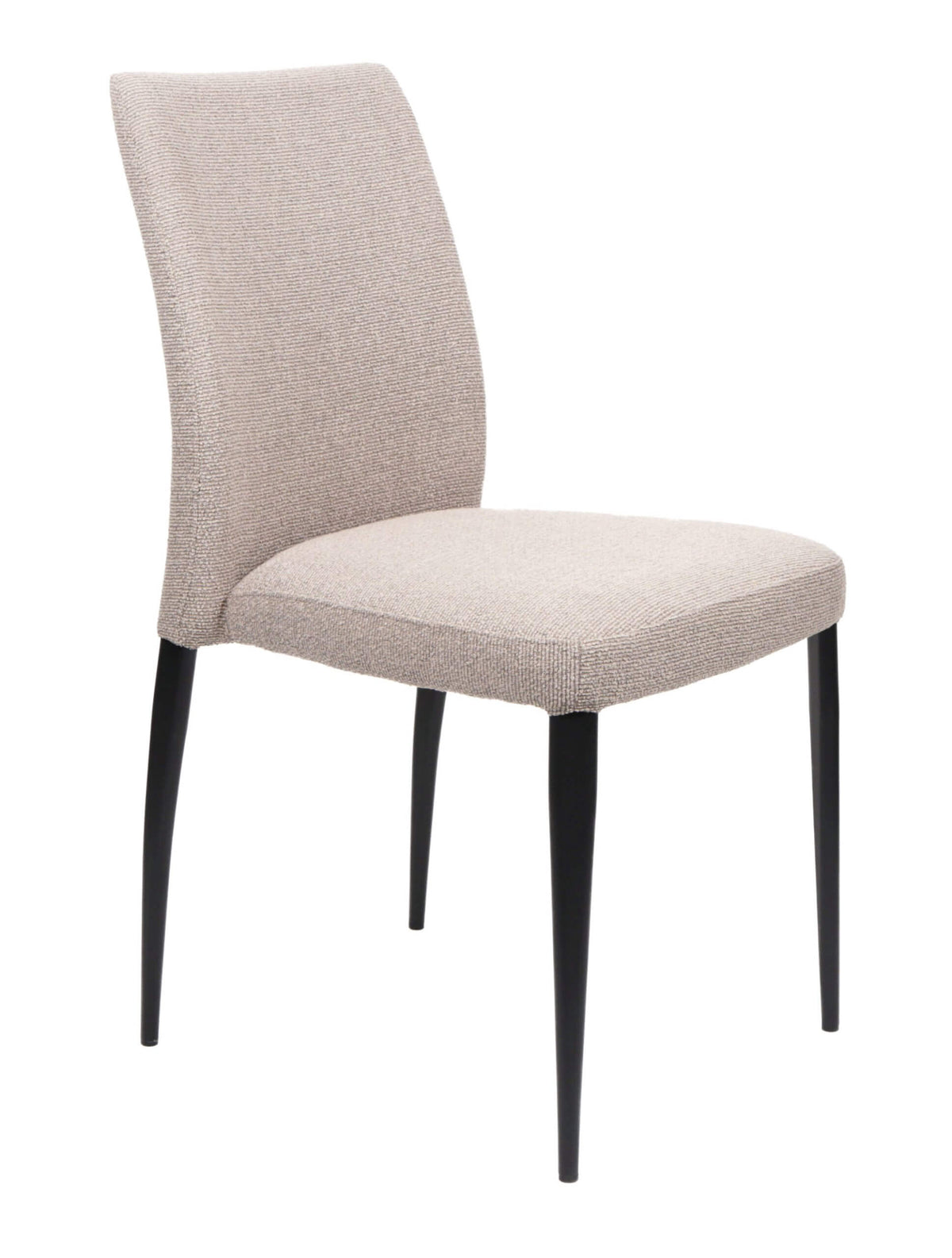 FURNISHINGS MATE DENNY CHAIR SET OF TWO LATTE DC 5000-LA-MB