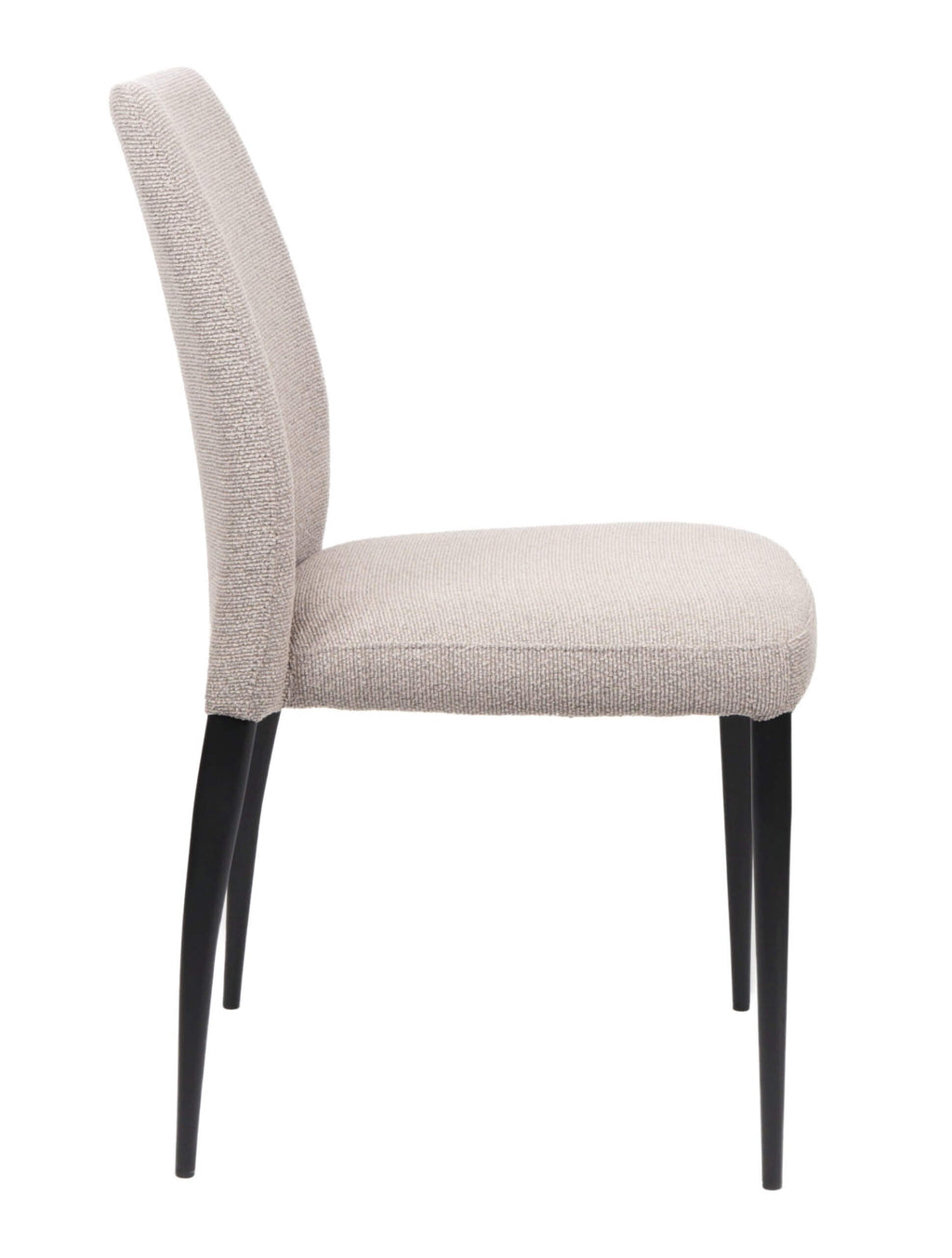 FURNISHINGS MATE DENNY CHAIR SET OF TWO LATTE DC 5000-LA-MB