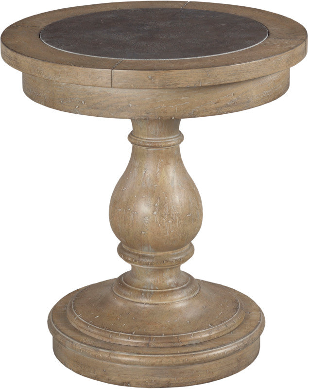 HAMMARY ROUND END TABLE 048918