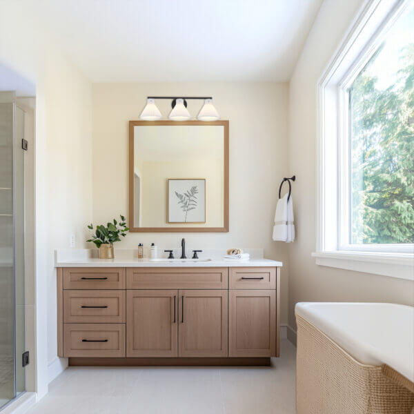 DVI LIGHTING DOREST 3 LIGHT VANITY EBONY DVP37243EB-RIO